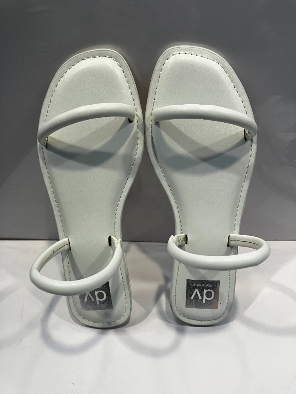 Dolce Vita Pure White Jelly Sandals Size 9 Brand NEW